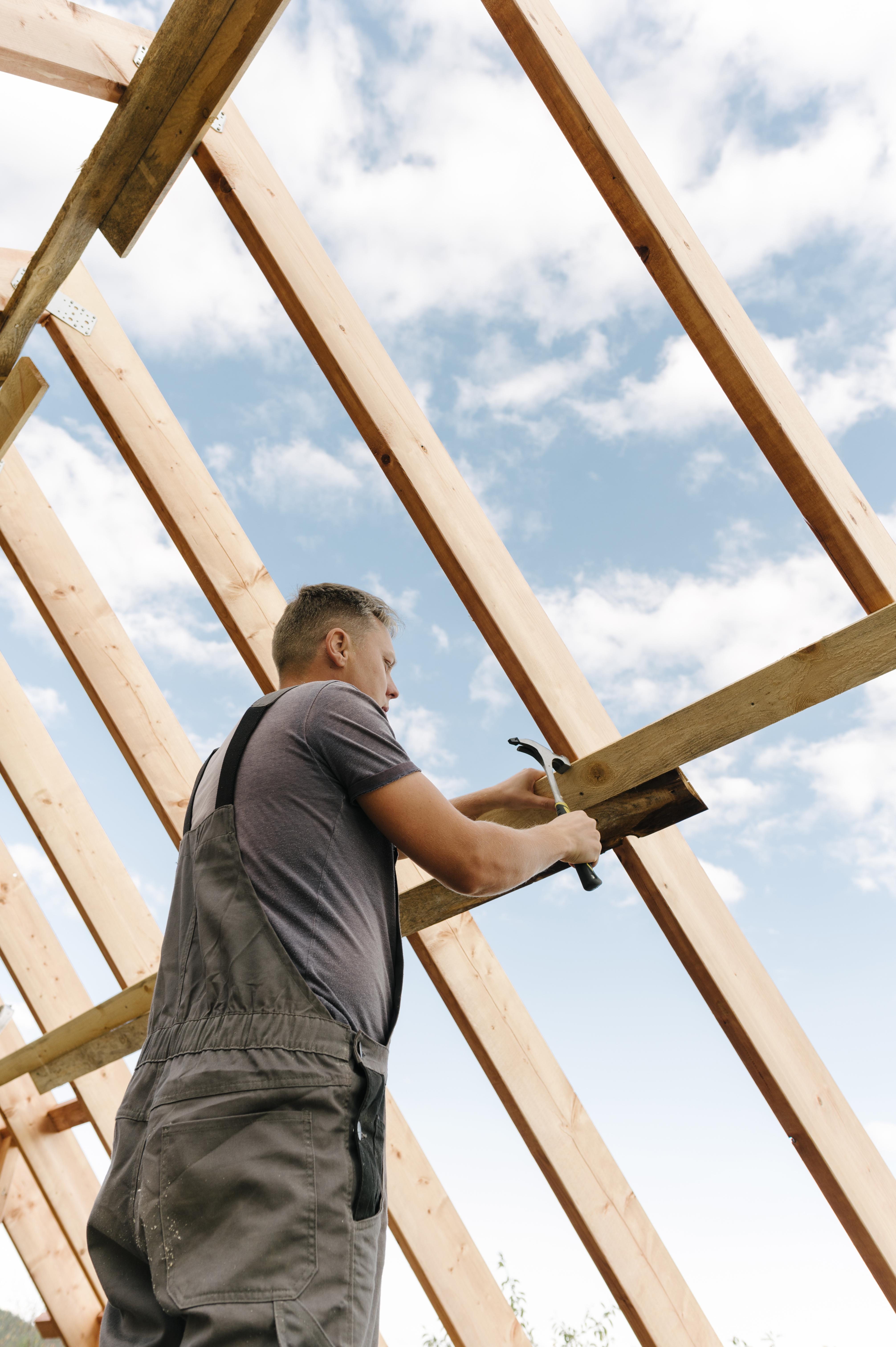 Roof repair after storm damage